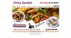 Desktop Screenshot of chinagardenwb.com